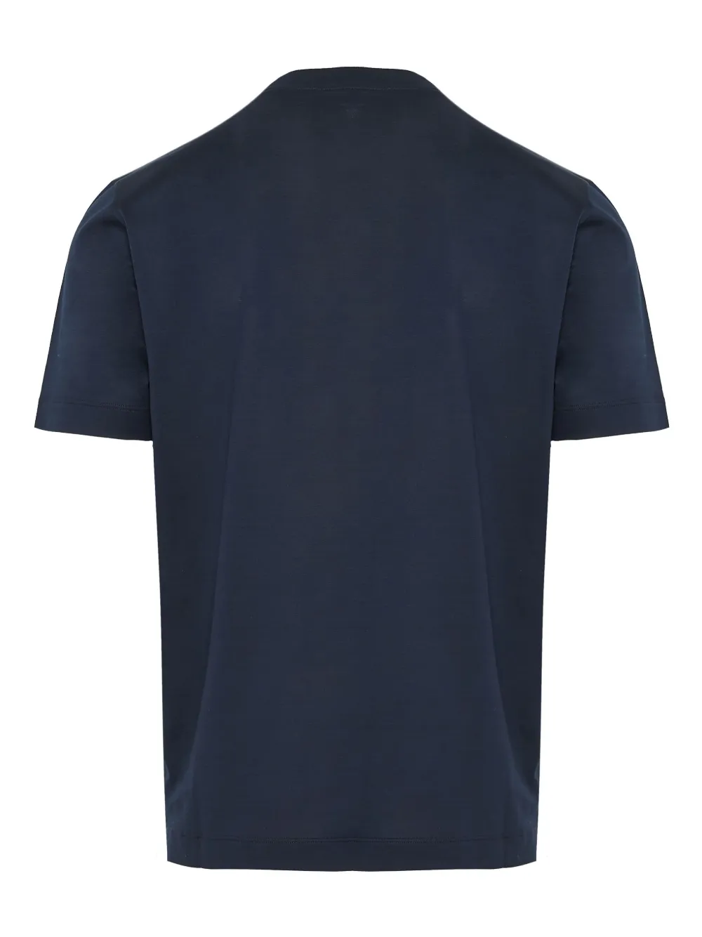 Canali cotton t-shirt - Blauw