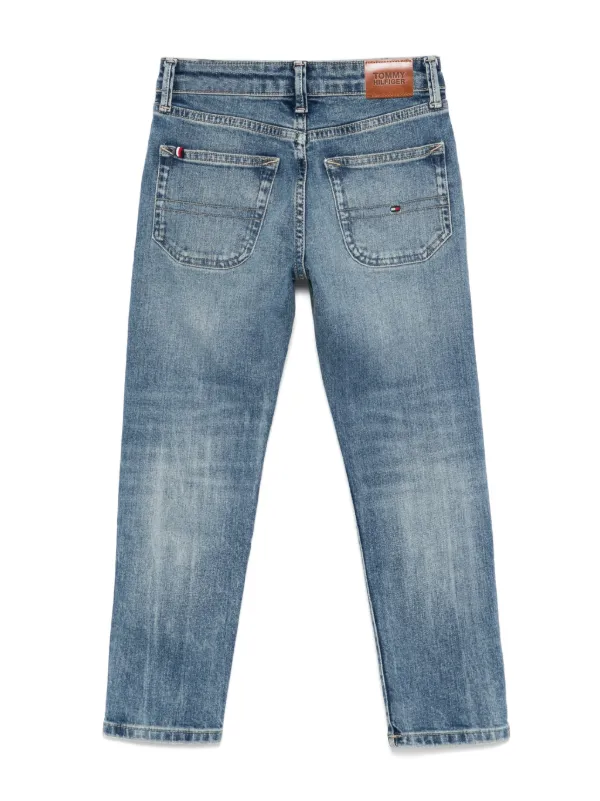 Tommy Hilfiger Junior Tapered Jeans Blue FARFETCH
