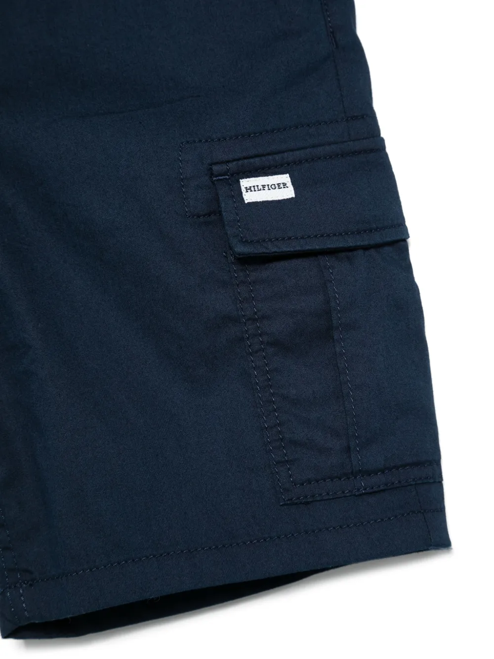 Tommy Hilfiger Junior Shorts met logopatch Blauw