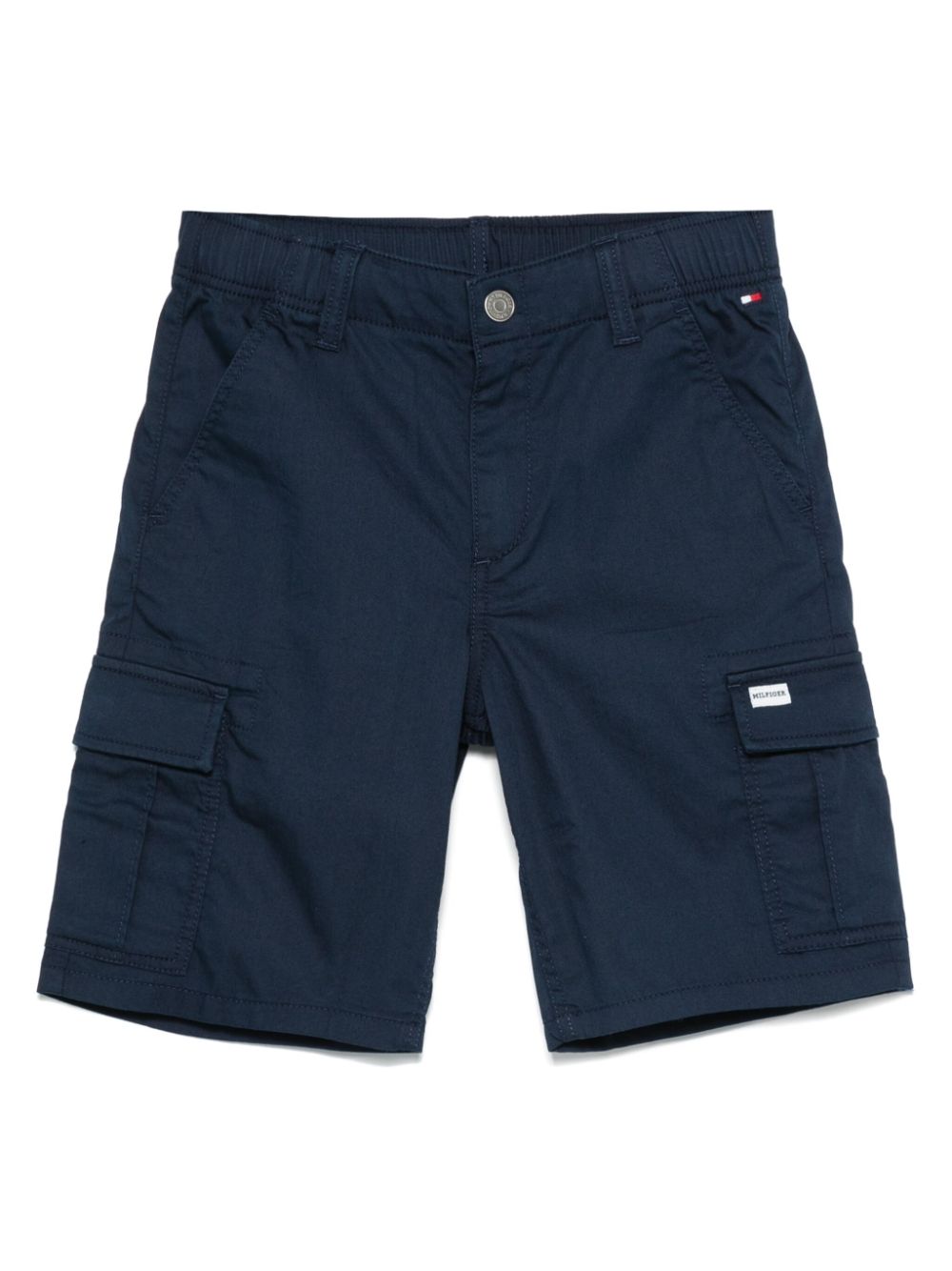 Tommy Hilfiger Junior Shorts met logopatch Blauw