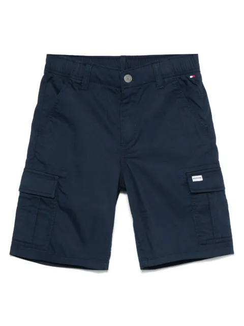 Tommy Hilfiger Junior shorts cargo con parche del logo