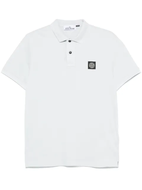 Stone Island Compass-patch polo shirt 
