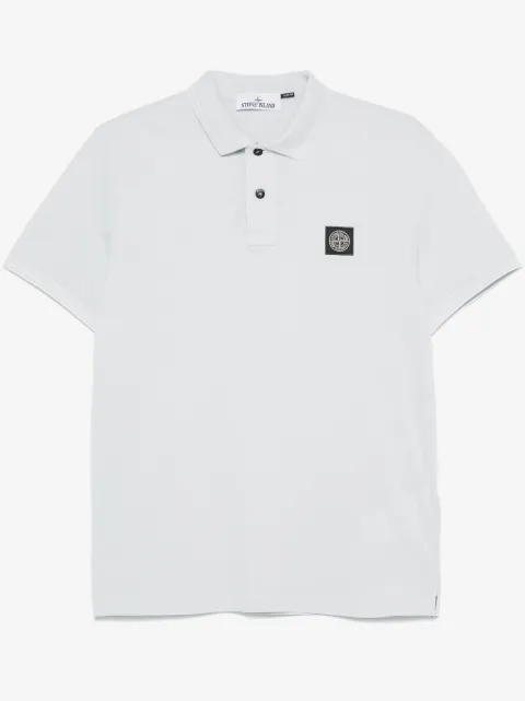 Stone Island Compass-patch polo shirt 