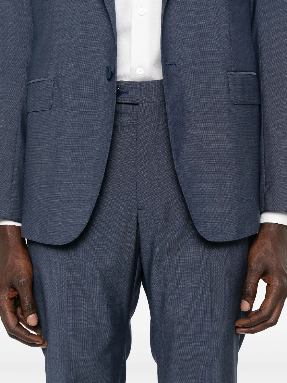 Emporio Armani Pak van scheerwol Blauw