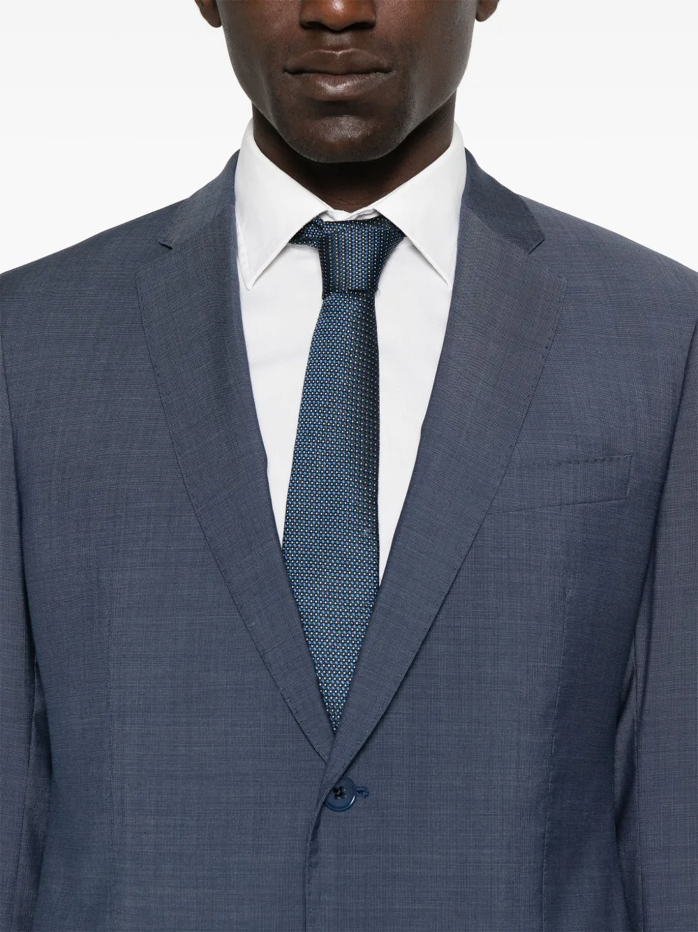 Emporio Armani Pak van scheerwol Blauw