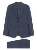 Emporio Armani virgin-wool suit - Blue