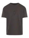 Emporio Armani logo-appliqué T-shirt - Grey