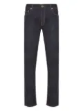 ETRO logo-patch jeans - Blue