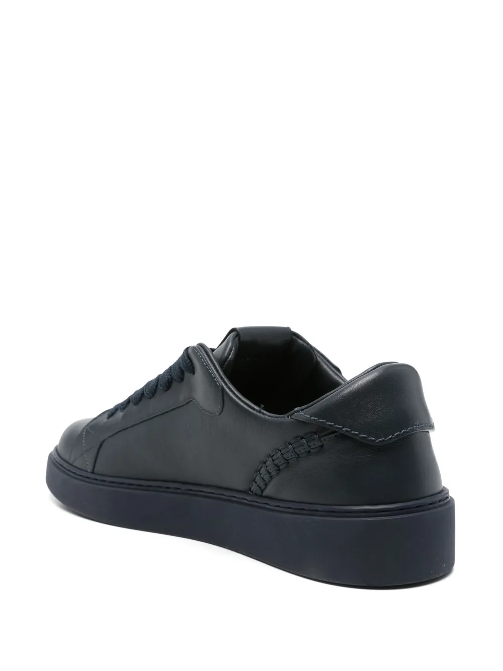 ETRO leather low-top sneakers Blue