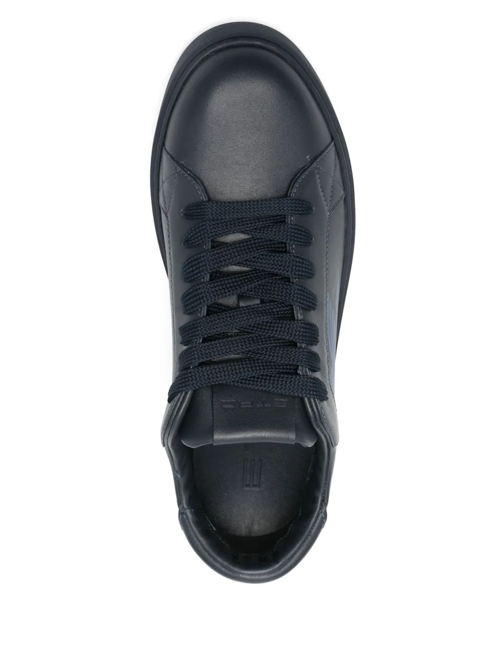 ETRO leather low-top sneakers Blue