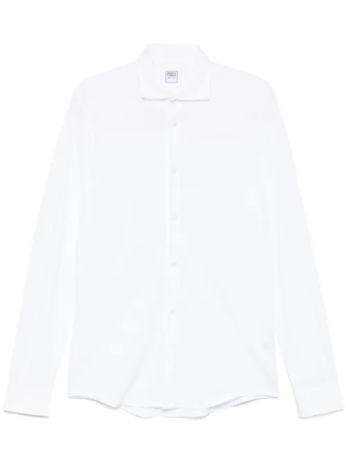 Fedeli chemise en coton - 41 WHITE - Fedeli - Modalova