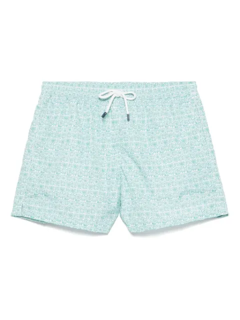 Fedeli shorts de playa con estampado floral