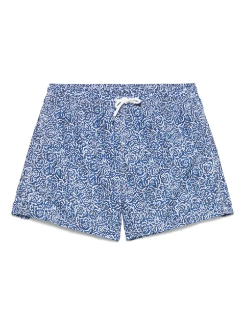 Fedeli floral-print swim shorts 