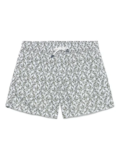 Fedeli floral-print swim shorts 