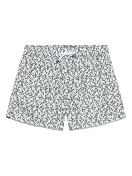 Short de bain à fleurs - Fedeli - Modalova