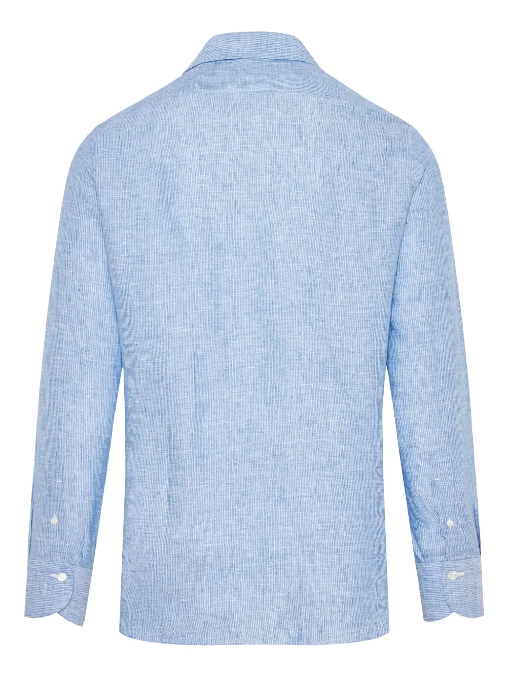 Finamore 1925 Napoli camisa con botones y rayas estampadas | Image 2