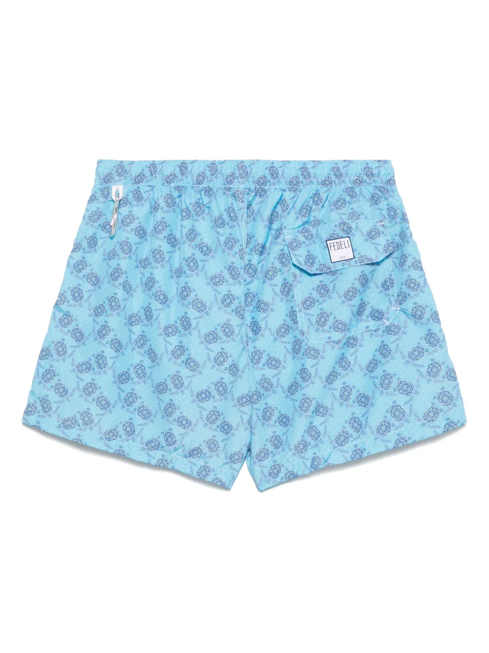 Fedeli Zwembroek met schildpadprint - Blauw