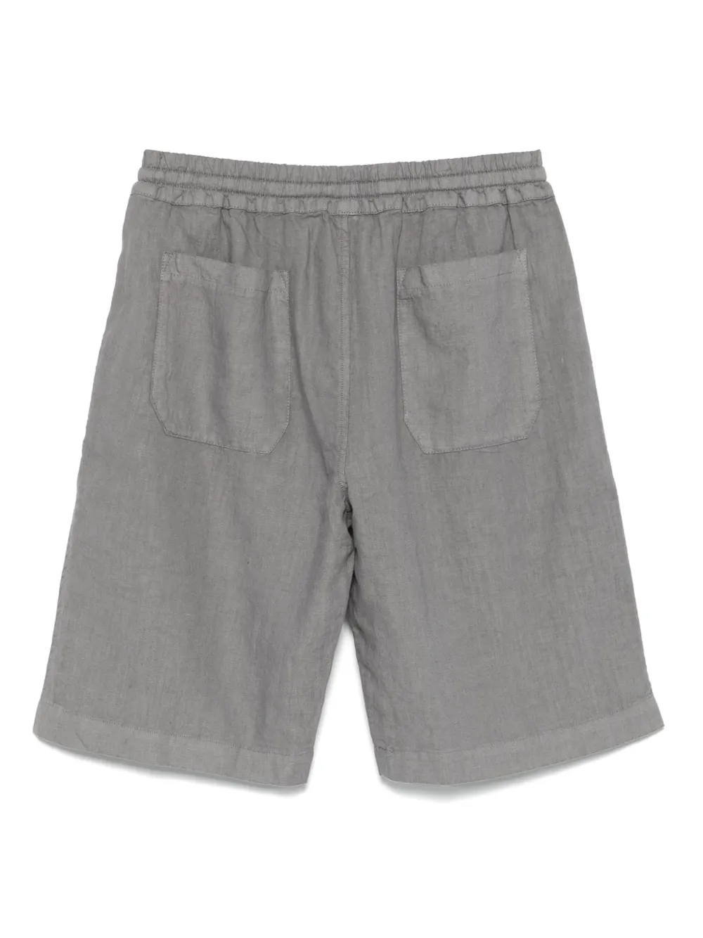 Fedeli linen shorts - Grijs