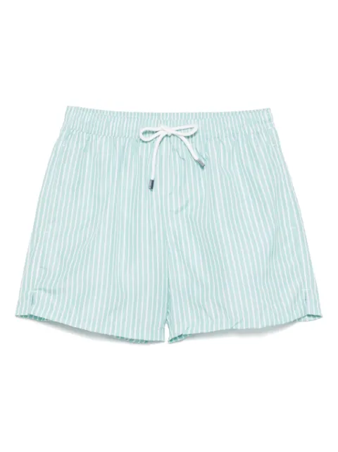 Fedeli shorts de playa con rayas estampadas