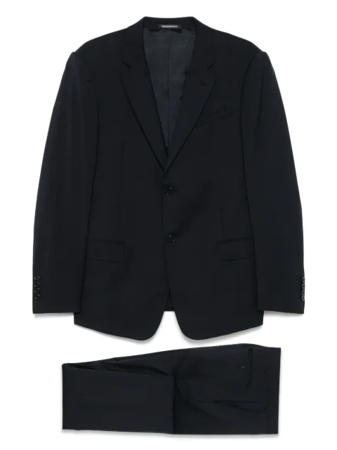 Emporio Armani virgin-wool suit