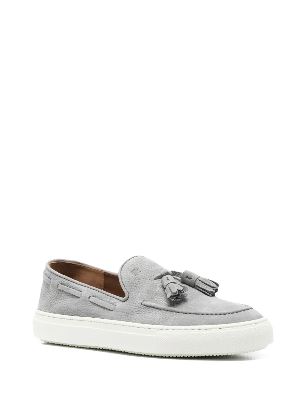 Fratelli Rossetti tassel-embellished loafers Grey