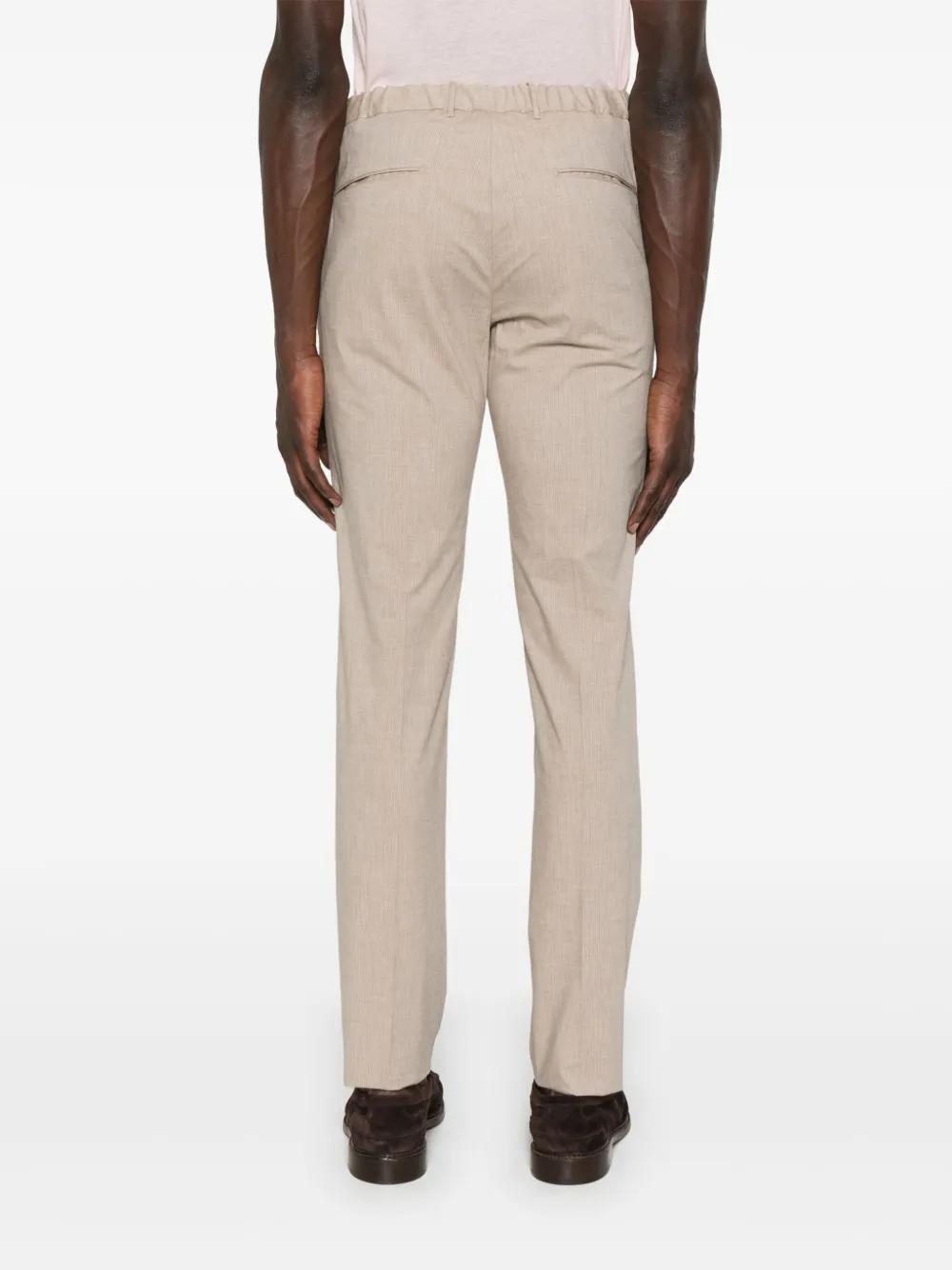 Incotex Chino met elastische band Beige