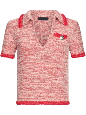 Tシャツ・カットソー LIU JO Woman Polo Shirt Pink WA5222MS49I 81950 LIU JO: Jumper woman - Pink | Liu Jo polo shirt WA5222MS49I