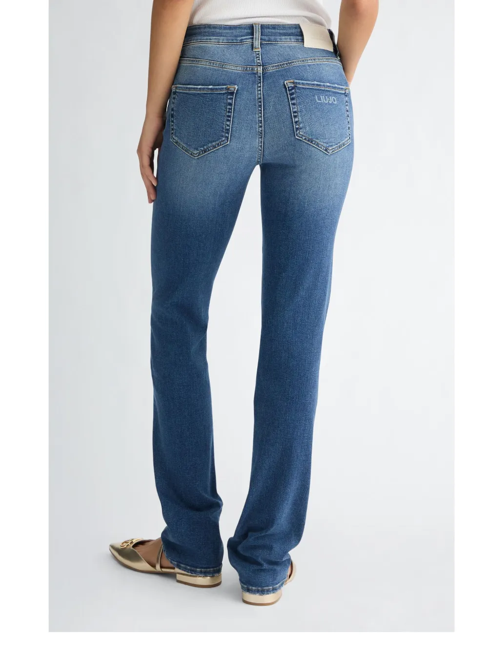 LIU JO Straight jeans Blauw