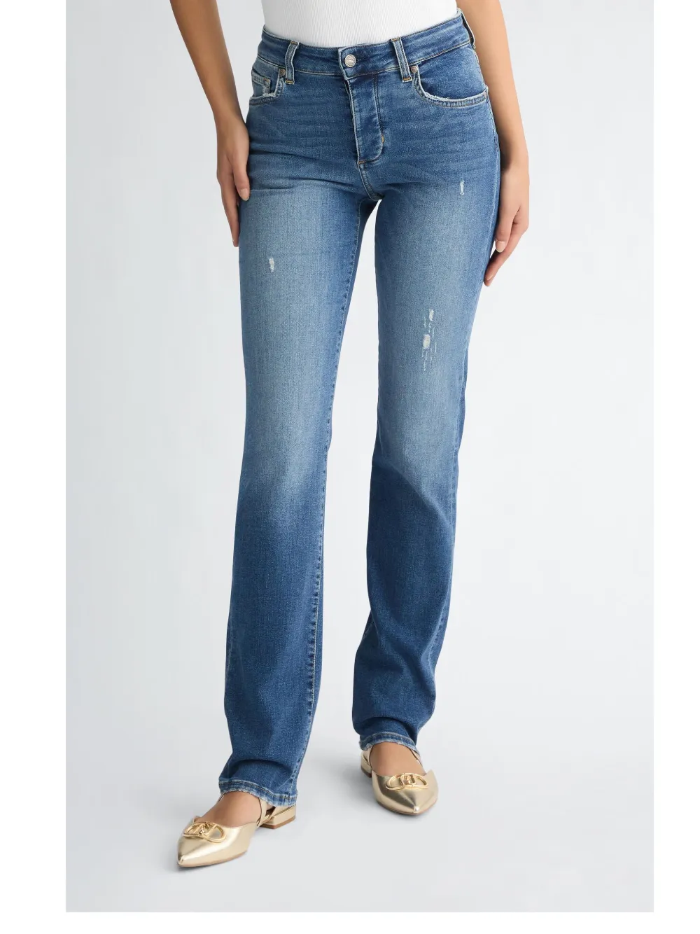 LIU JO Straight jeans Blauw