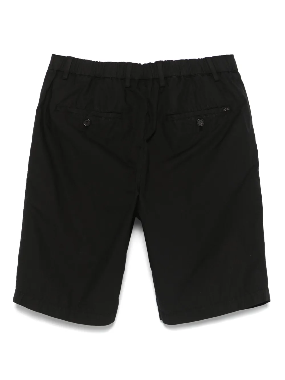 Paul & Shark Bermuda shorts met logo-sleutelhanger - Zwart