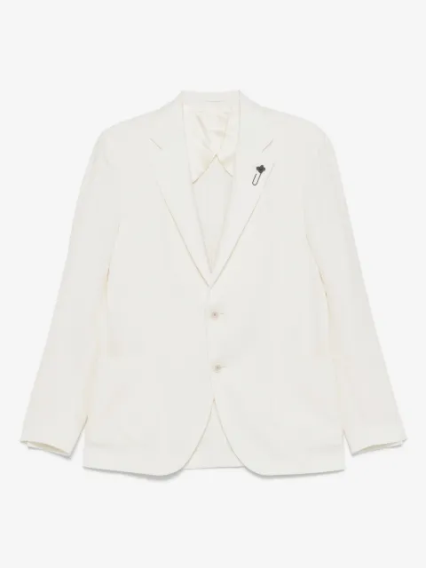 Lardini basketweave blazer