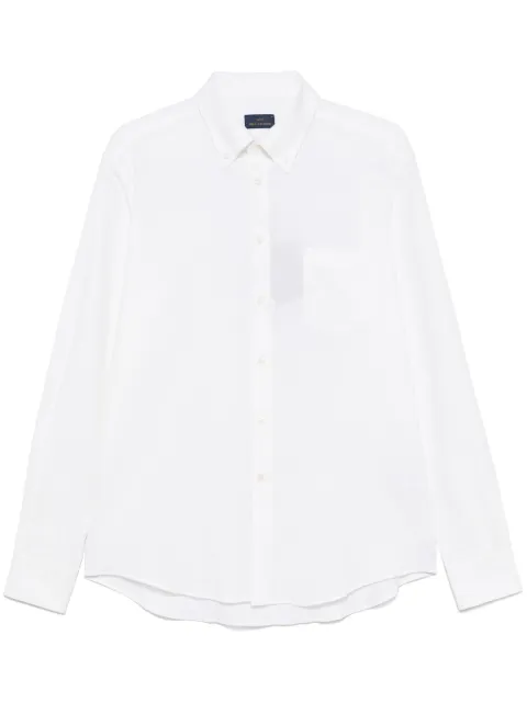 Paul & Shark camisa con efecto arrugado