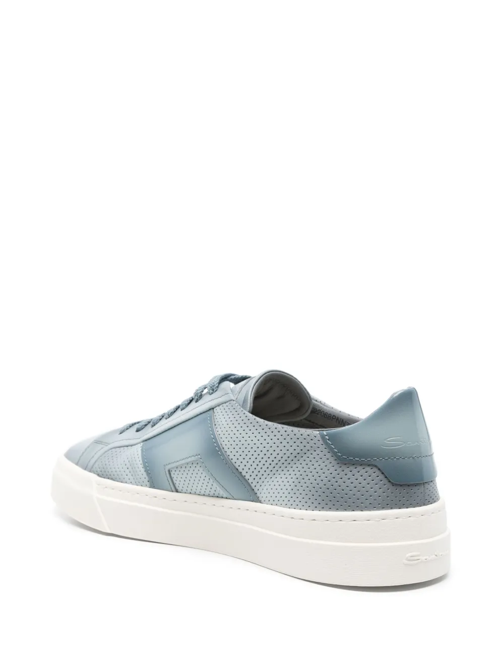 Santoni Sneakers met dubbele gesp Blauw