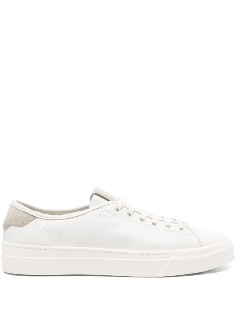 Santoni leather sneakers