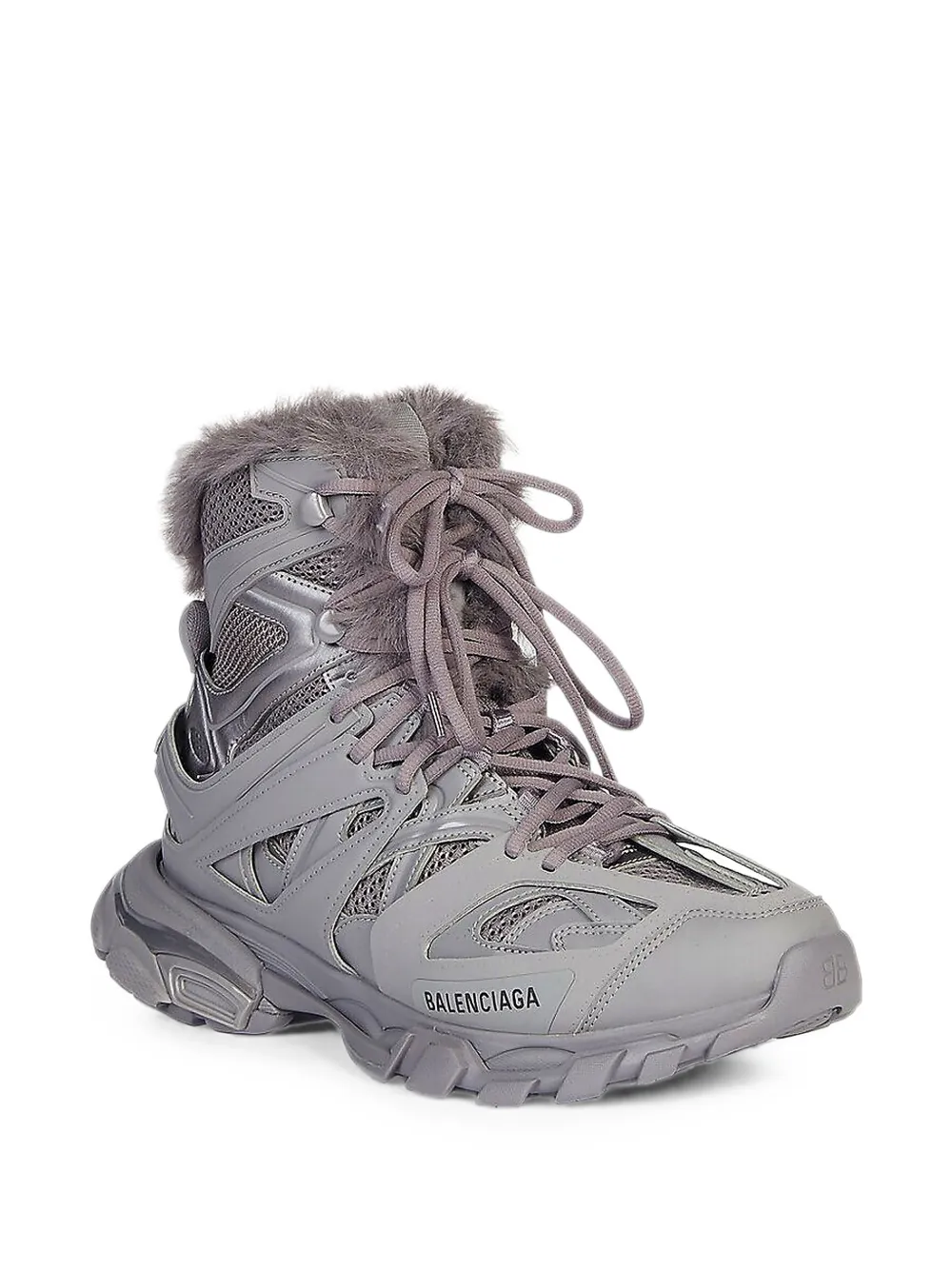 Balenciaga Track Hike lace-up high-top sneakers Grijs