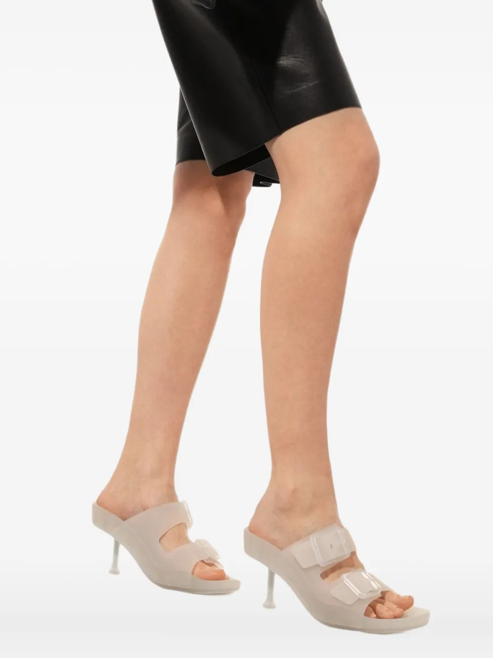 Balenciaga Mallorca sandals White