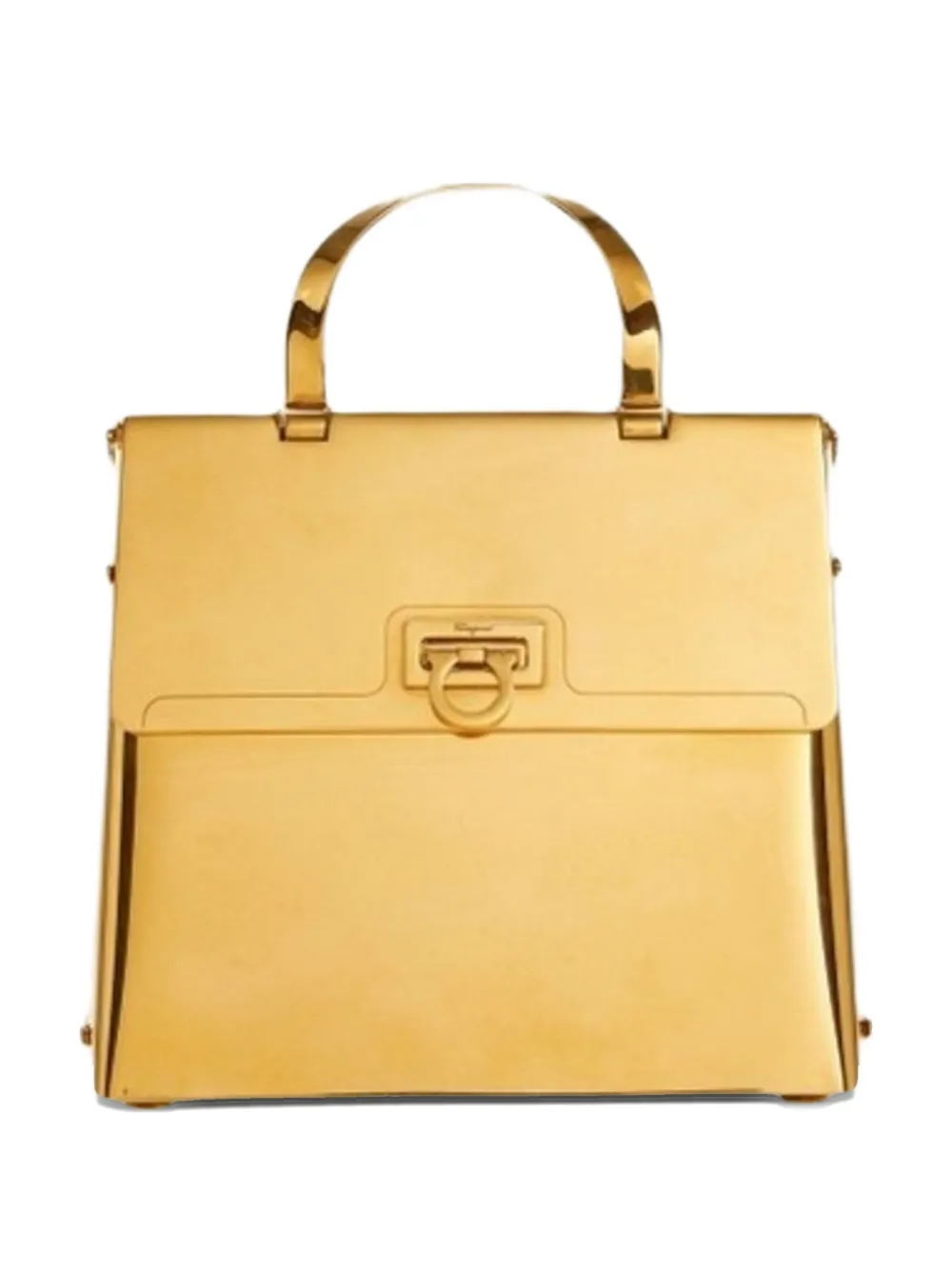 Ferragamo small Trifolio handbag Goud