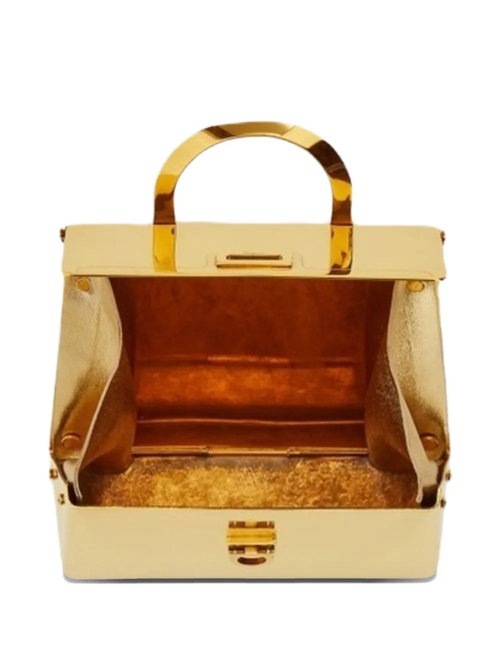 Ferragamo small Trifolio handbag Goud