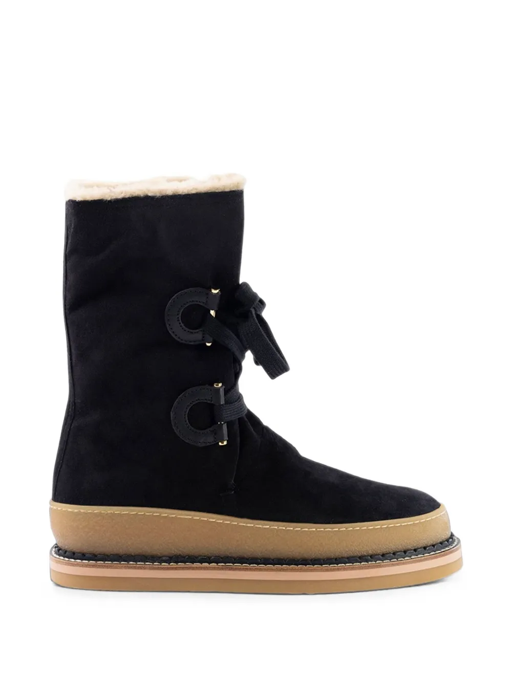 Ferragamo round-toe boots