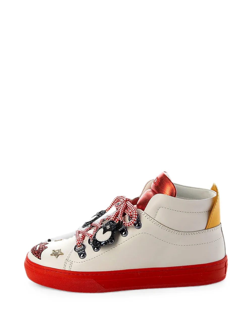Tod's x Anna Dello Russo Circus embellished sneakers - Bianco