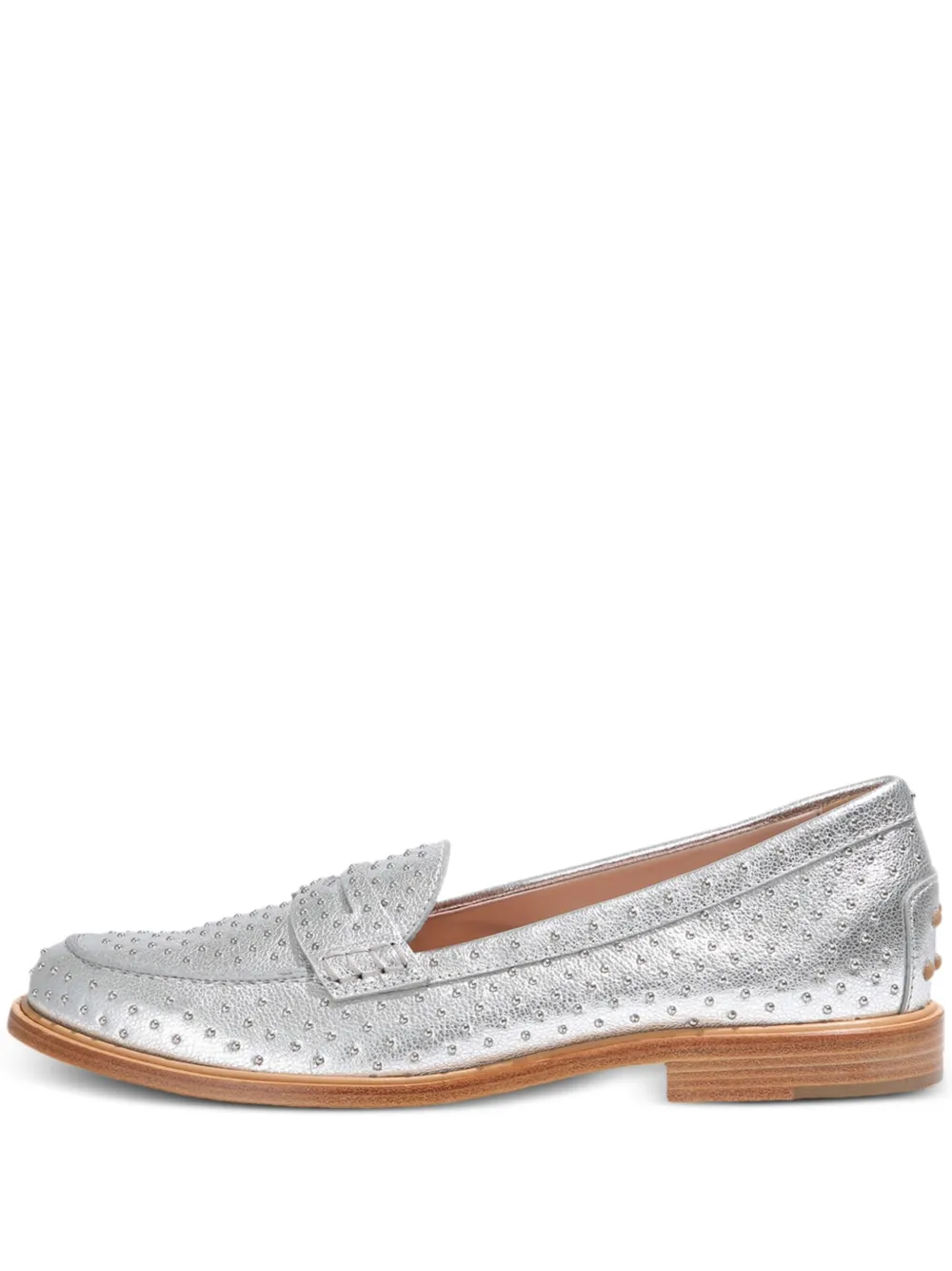 Tod's Stud-embellished Loafers In Multi