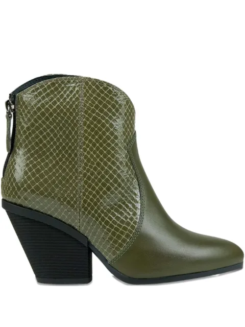 Hogan botines de piel