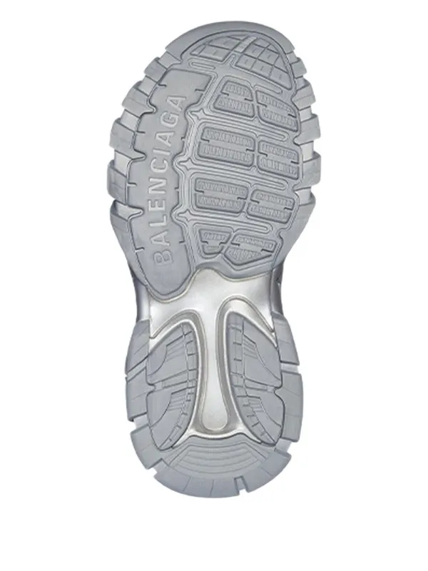 シューズ・サンダルその他 BALENCIAGA Woman Flat sandals Silver 788494WB7E1 9010 Balenciaga Track Flat Sandals | Silver | FARFETCH