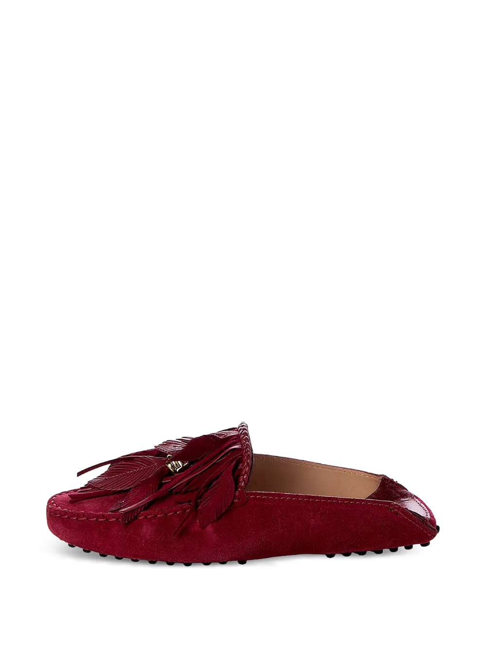 Tod's Gommini Vendre platte muiltjes Rood