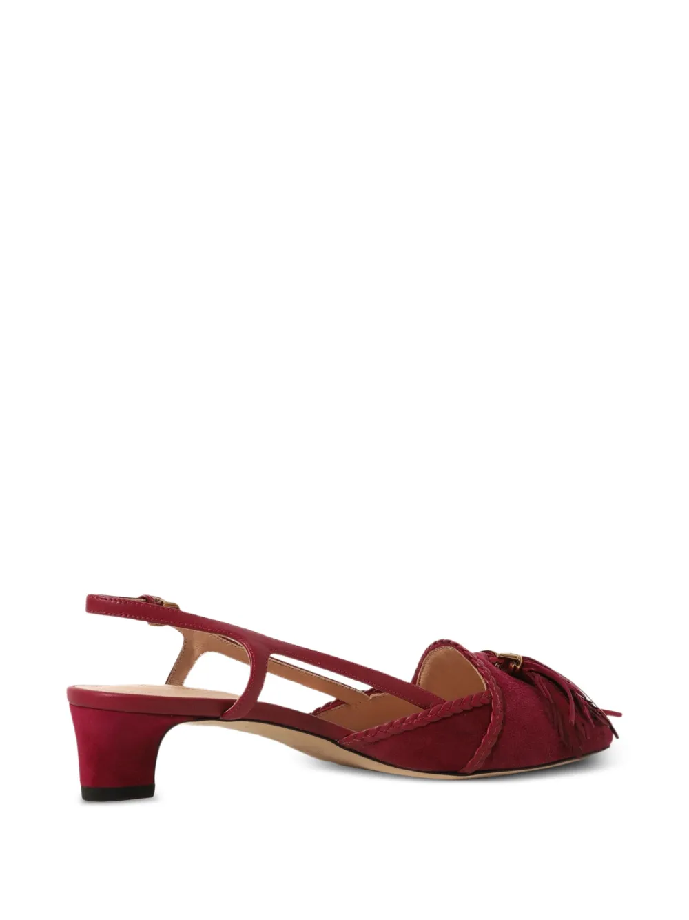 Tod's 35mm suede pumps Red