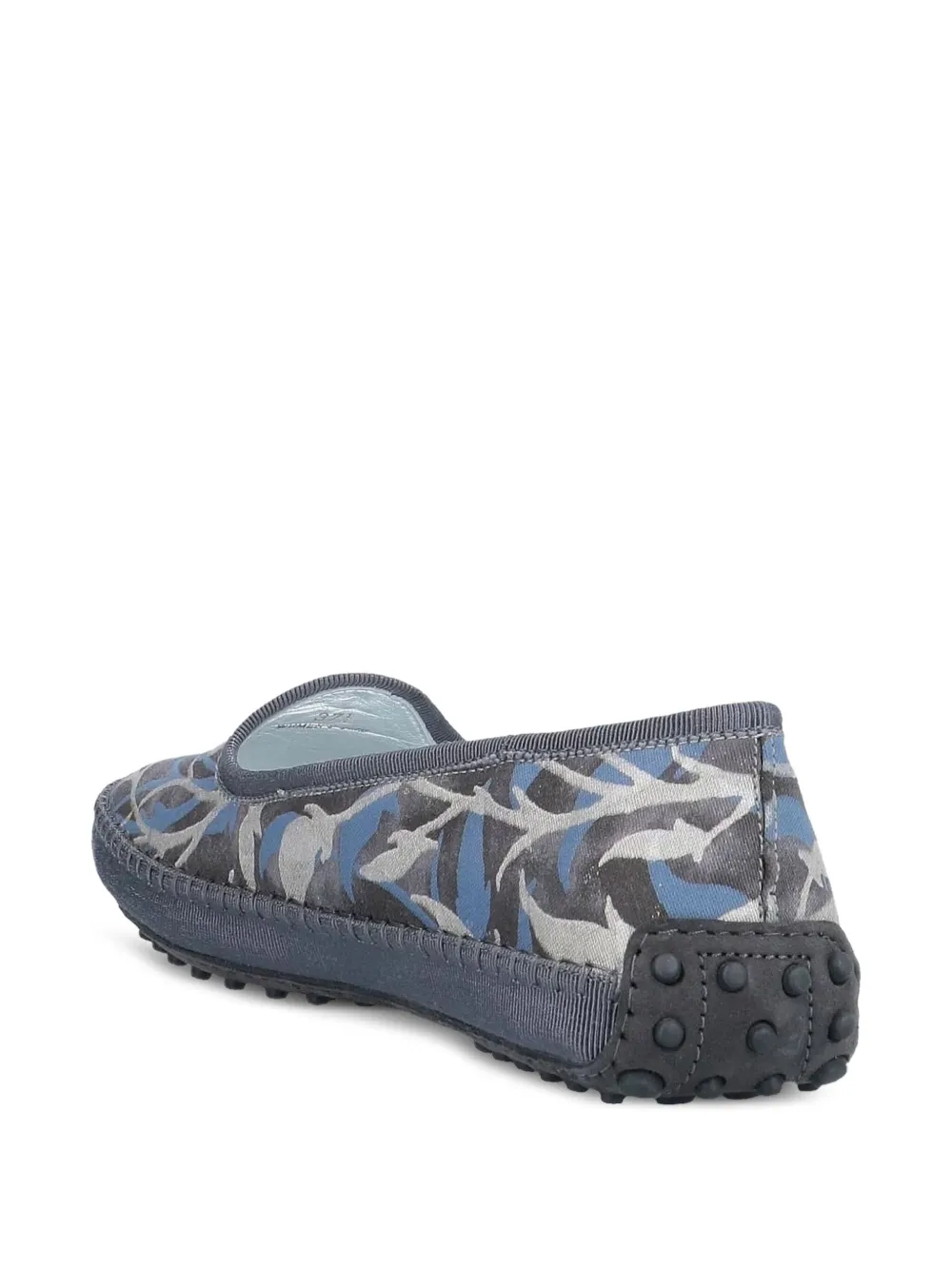 Tod's Loafers met print Blauw