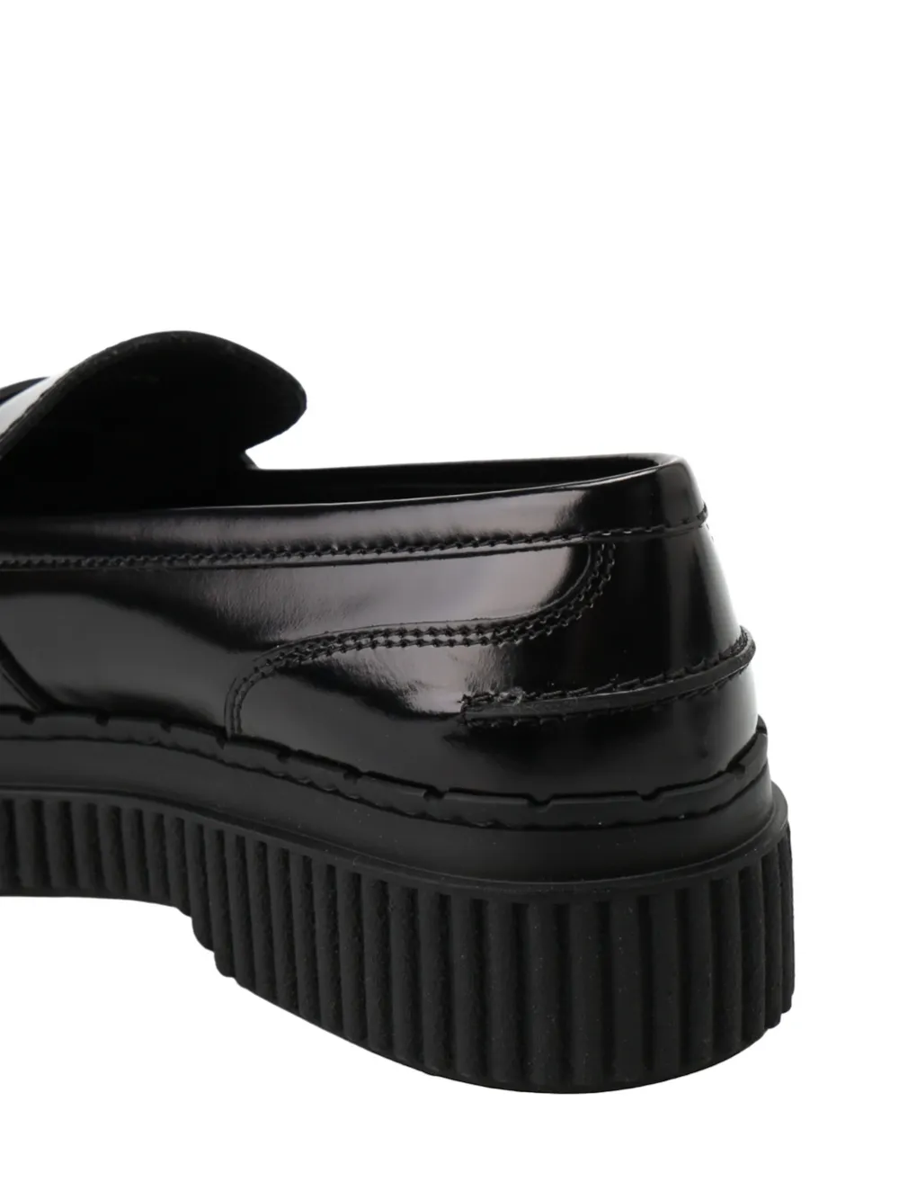 Tod's Leren loafers Zwart