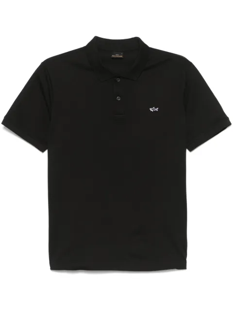 Paul & Shark logo-embroidered polo shirt
