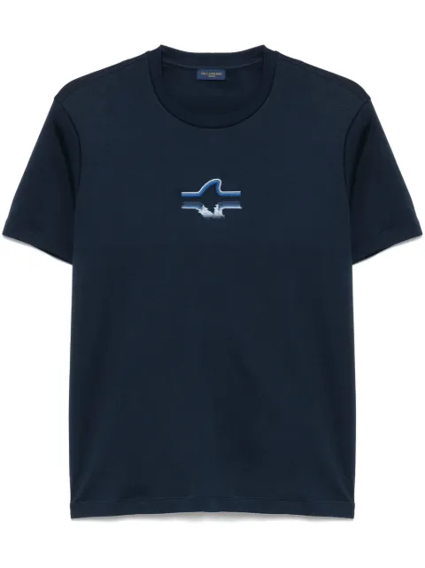 Paul & Shark embroidered-motif T-shirt