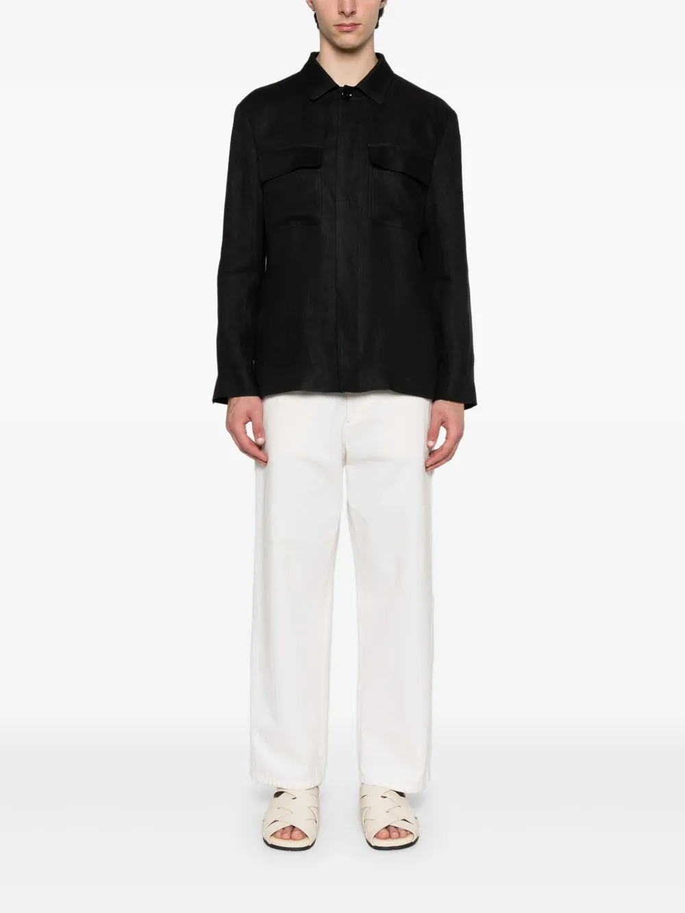 Lardini sobrecamisa con botones | Sobrecamisas | Image 2